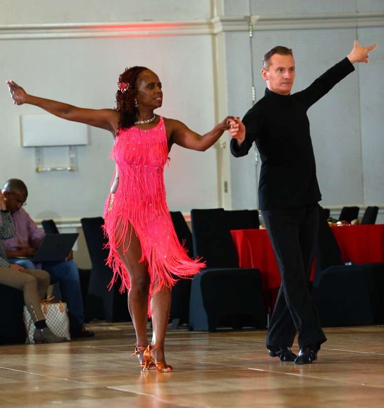 Adults also dance at DanceSport competitions