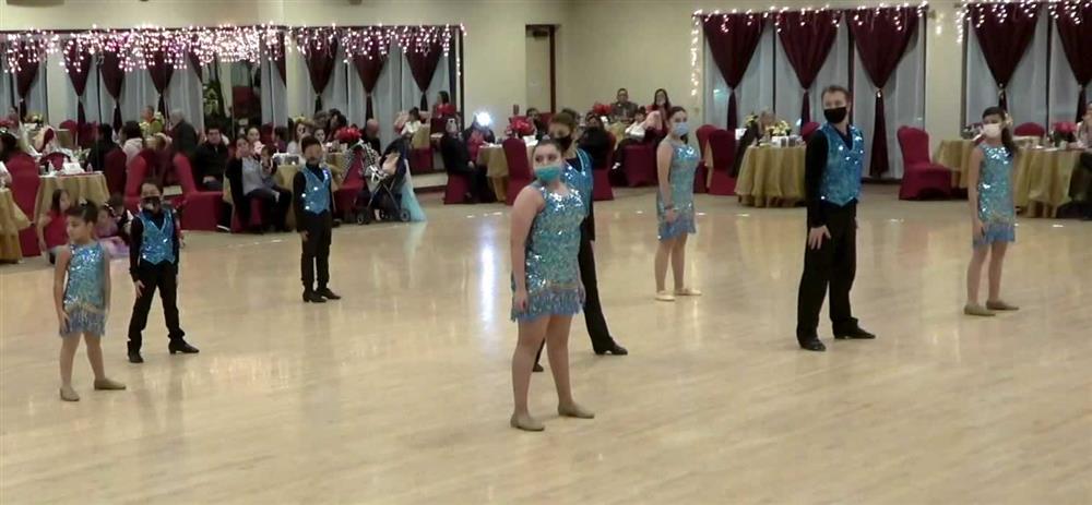 Children dance performances at DanceSport Club in Houston