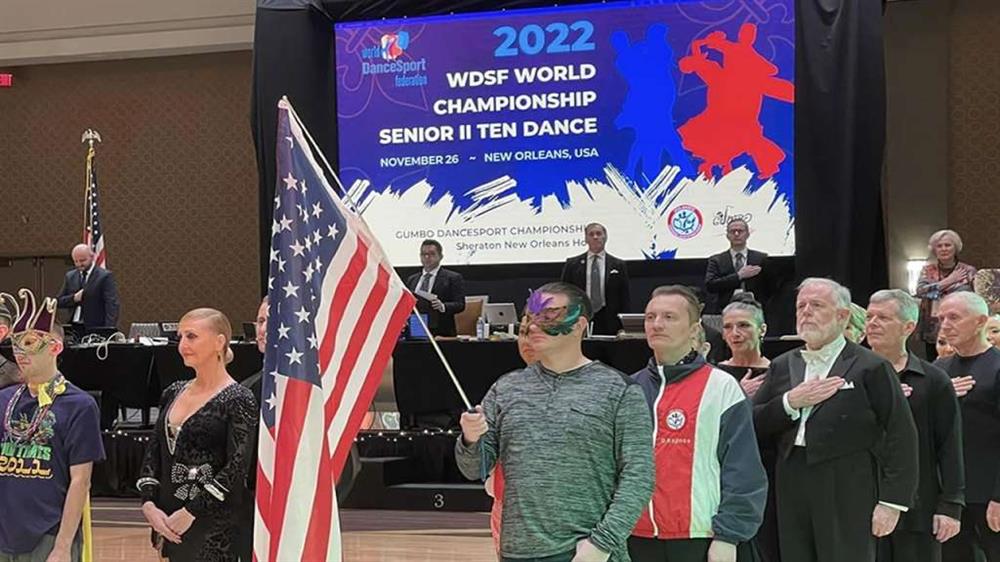 Denis Kojinov and Jeanette Chevalier represent USA at Ten Dance World Championship